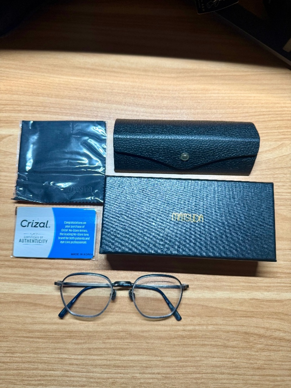 Matsuda M3101 - Titanium Glasses (Hand Crafted In Japan)